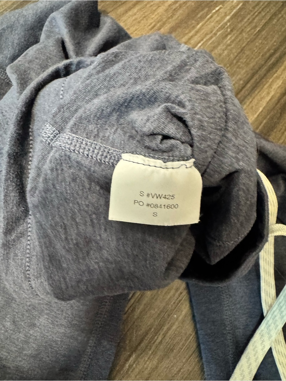 Vuori Heathered Blue-Gray Pajama pants